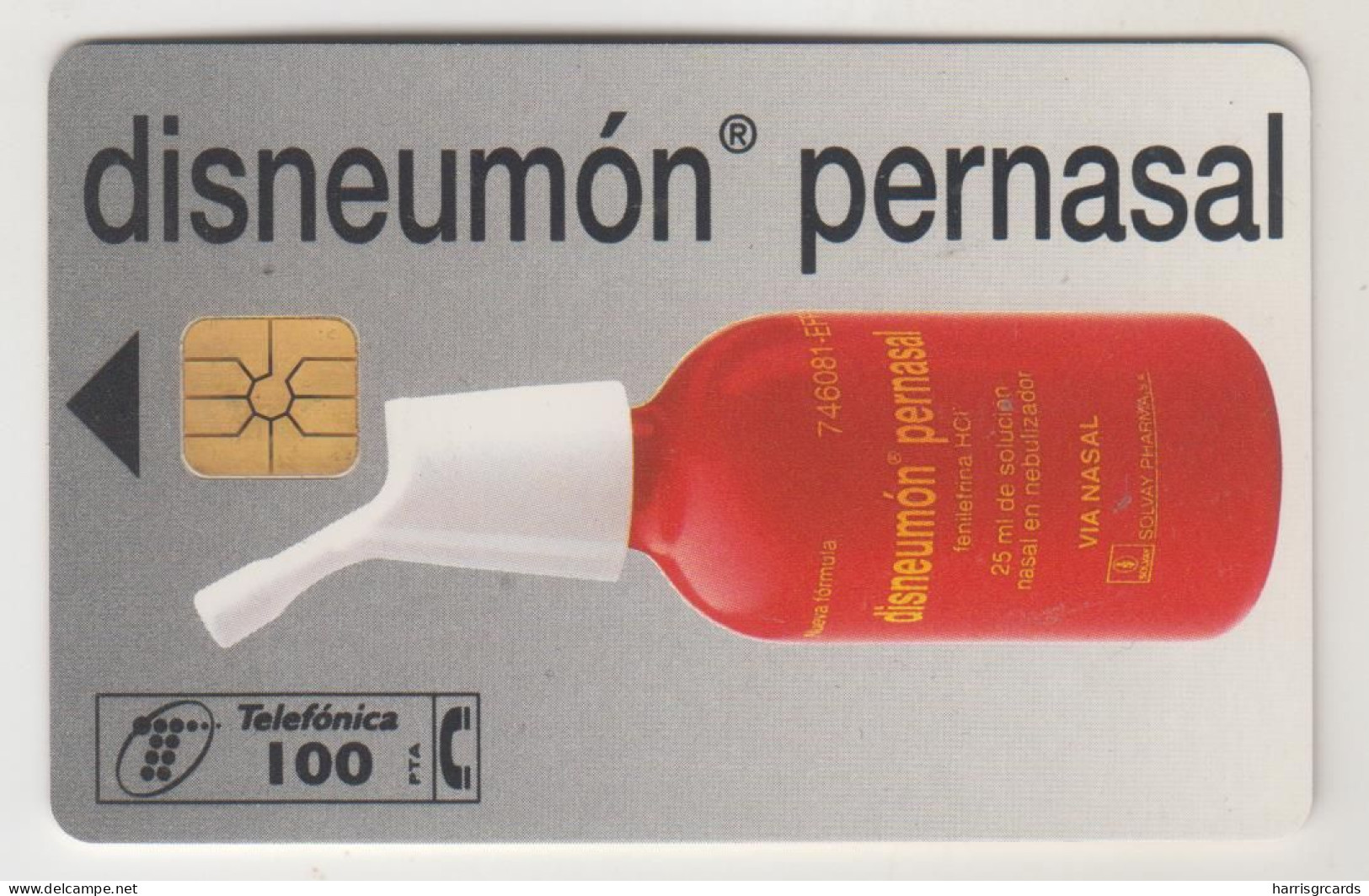 SPAIN - Disneumon Pernasal, P-158, 11/95, Tirage 14.100, Used - Privatausgaben
