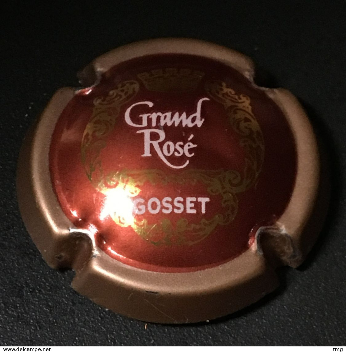 33 - Gosset, Série 10 - Cuvée, Grand Rosé, Rosé Et Or (côte 4 Euros) Capsule De Champagne - Gosset