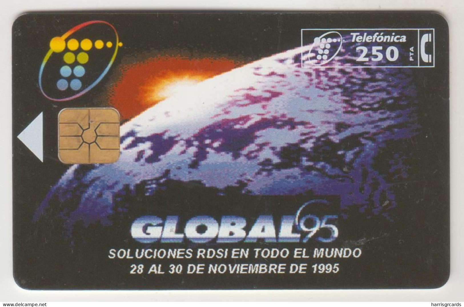SPAIN - Global-95, G-009, 11/95, Tirage 6.100, Used - Autres & Non Classés