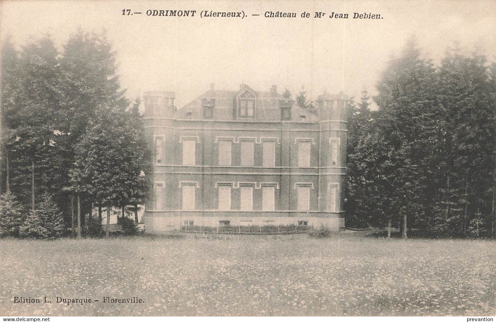 ODRIMONT (Lierneux) - Château De Mr Jean Debien - Lierneux