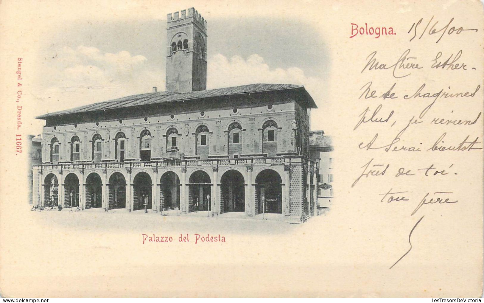 ITALIE - Bologna - Palazzo Del Podesta - Carte Postale Ancienne - Bologna