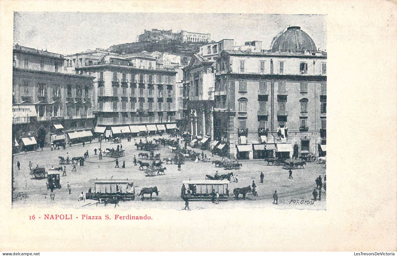 ITALIE - Napoli - Piazza S. Ferdinando - Carte Postale Ancienne - Napoli (Napels)