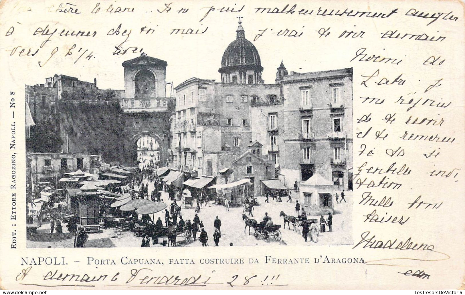 ITALIE - Napoli - Porta Capuana, Fatta Costruire Da Ferrante D'Aragona - Carte Postale Ancienne - Napoli (Neapel)