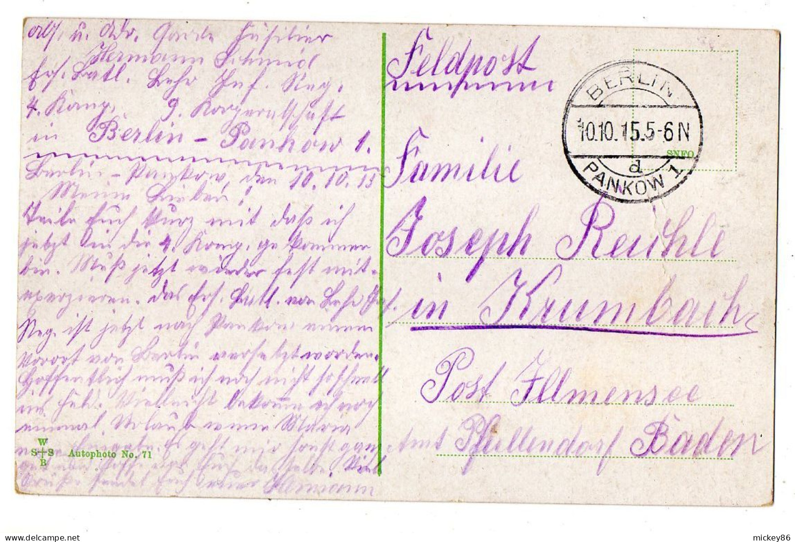 Allemagne--BERLIN--1915--Dom Mit Soldaten (très Animée) .............cachet - Other & Unclassified