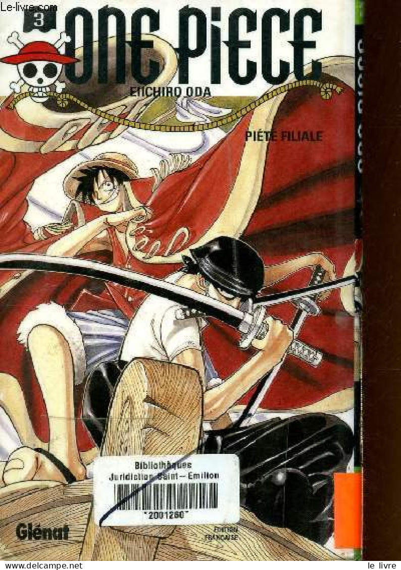 One Piece, Tome 3 : Piété Filiale. - Oda Eiichiro - 2005 - Other & Unclassified