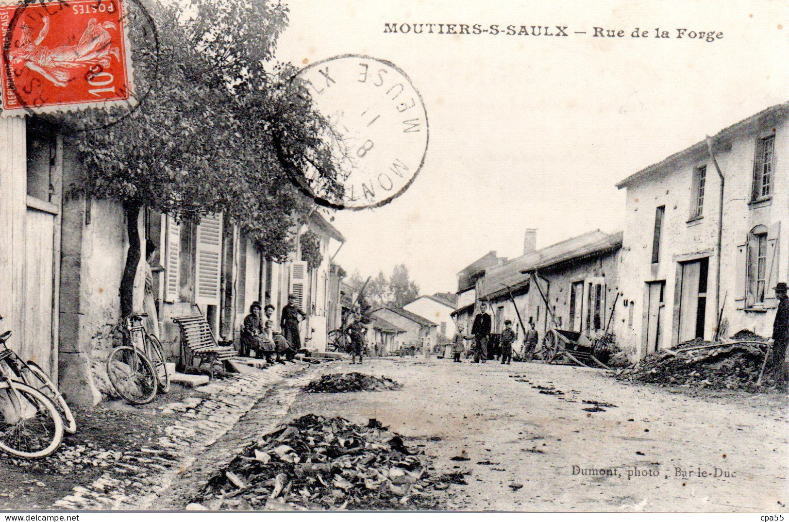 MONTIERS SUR SAULX  -  Rue De La Forge  -  Animation - Montiers Sur Saulx