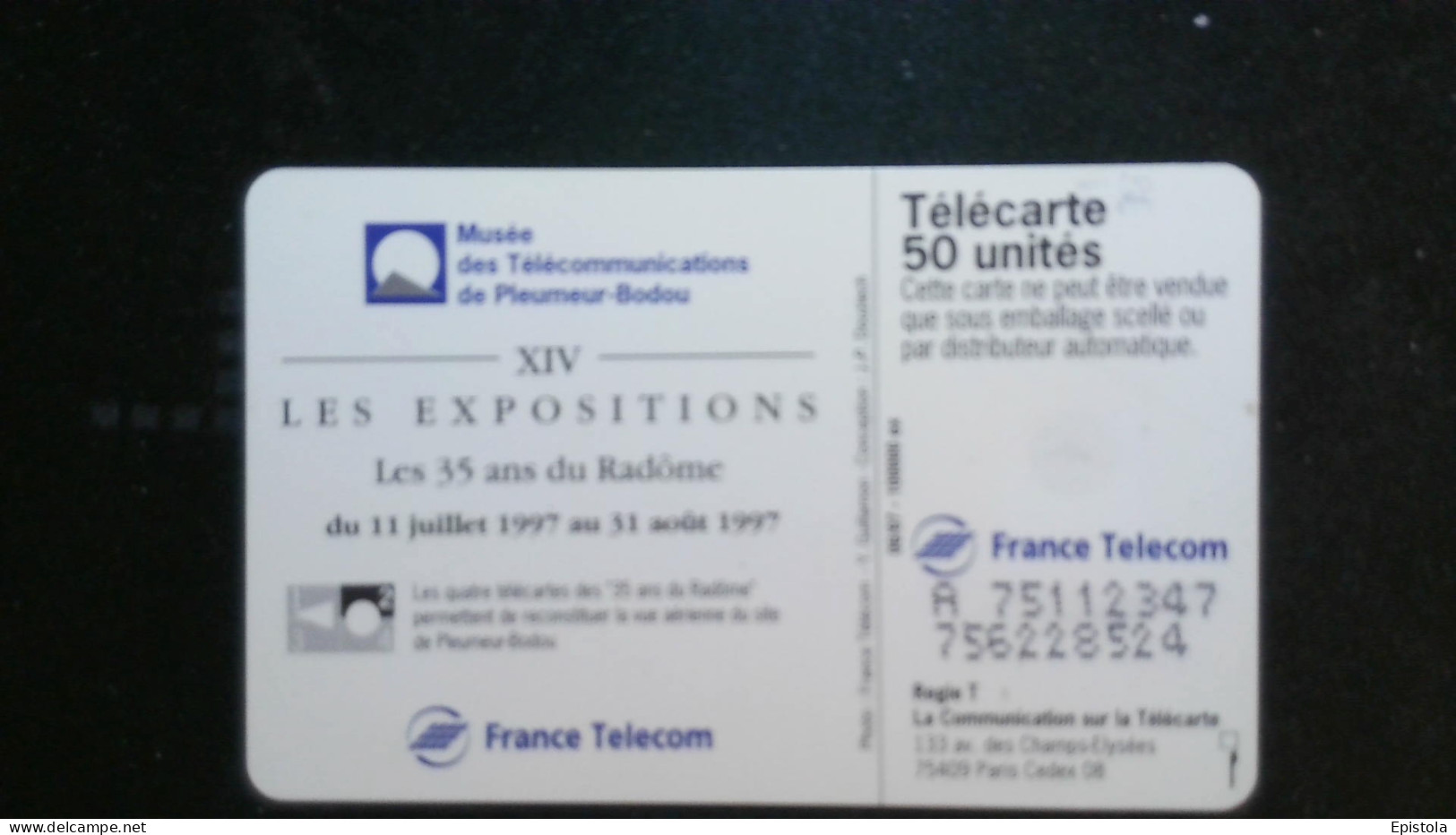 ► 35 Ans Du Radôme  Pièce Du PUZZLE       - 100 000 Ex - France Telecom - Puzzle