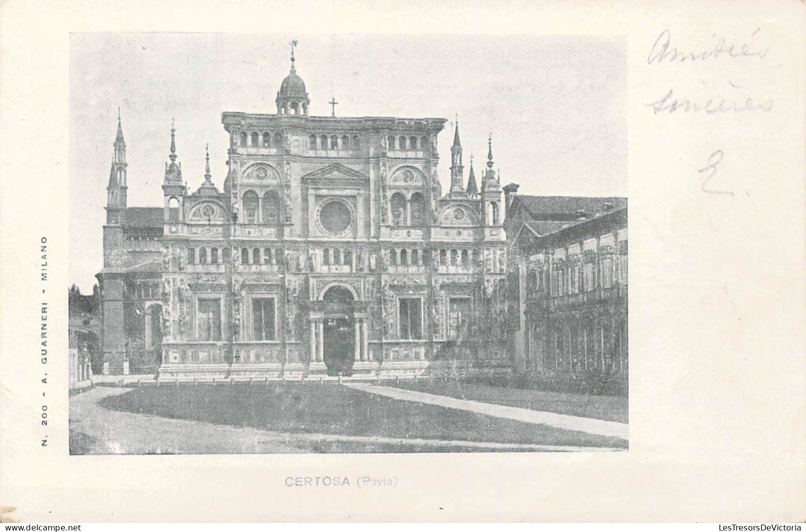 ITALIE - Certosa - Pavia - Carte Postale Ancienne - Altri & Non Classificati