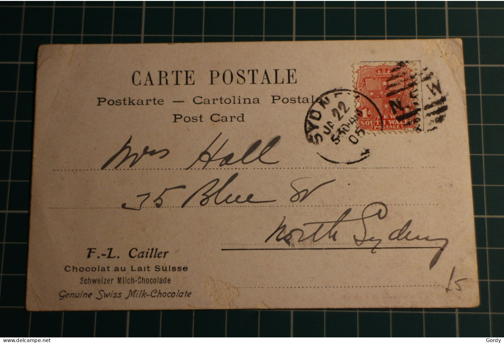 Australia New South Wales Postcard  (c084) - Lettres & Documents