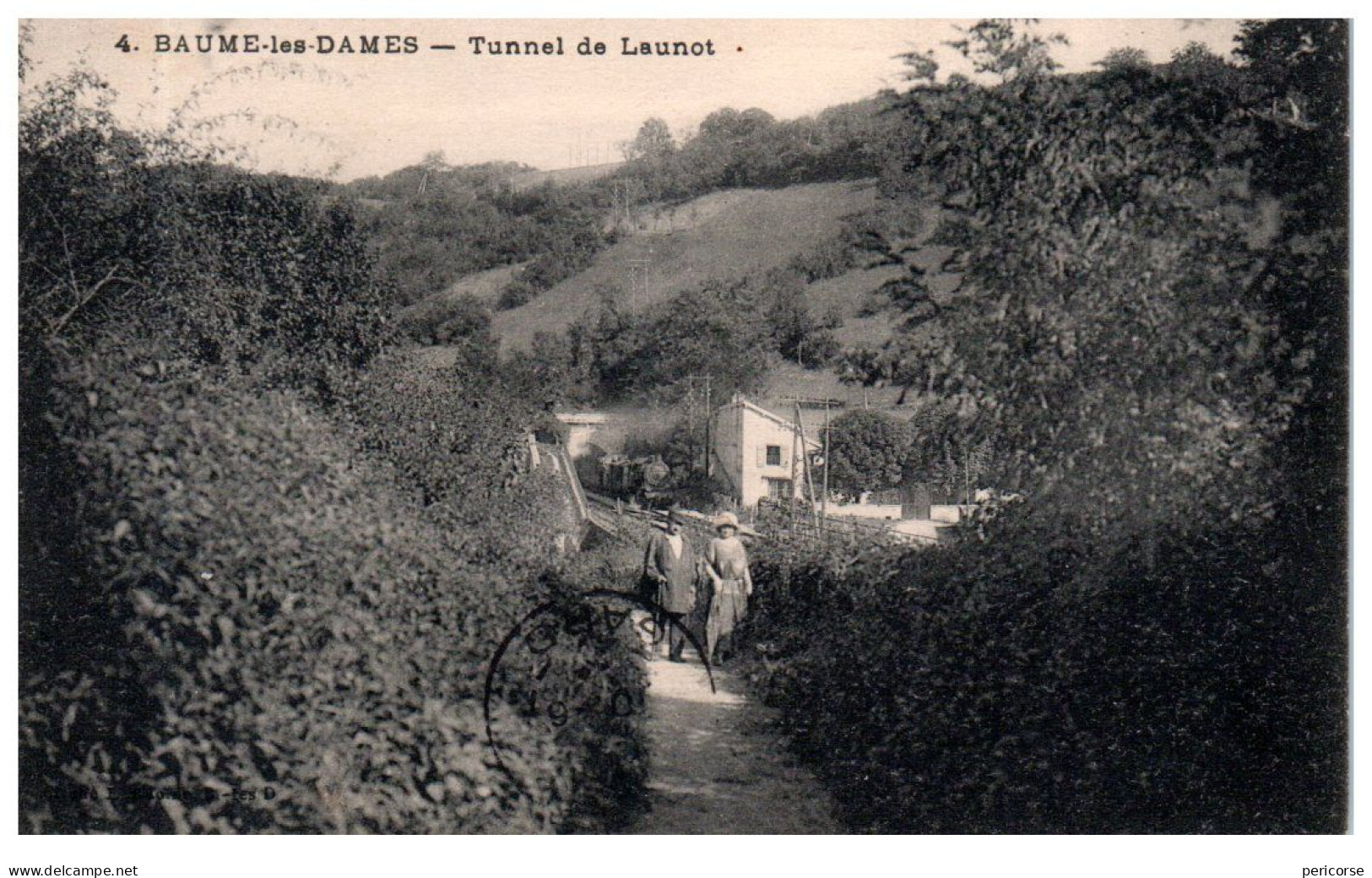 25  Baume Les Dames  Tunnel De Launot - Baume Les Dames