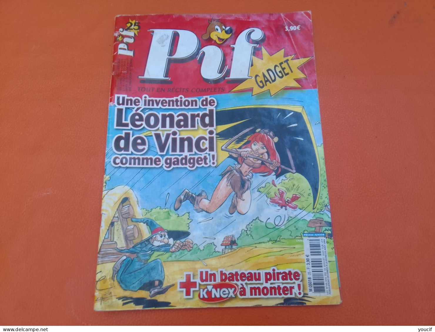 Pif  Leonard  De Vinci N° 25 - Pif & Hercule
