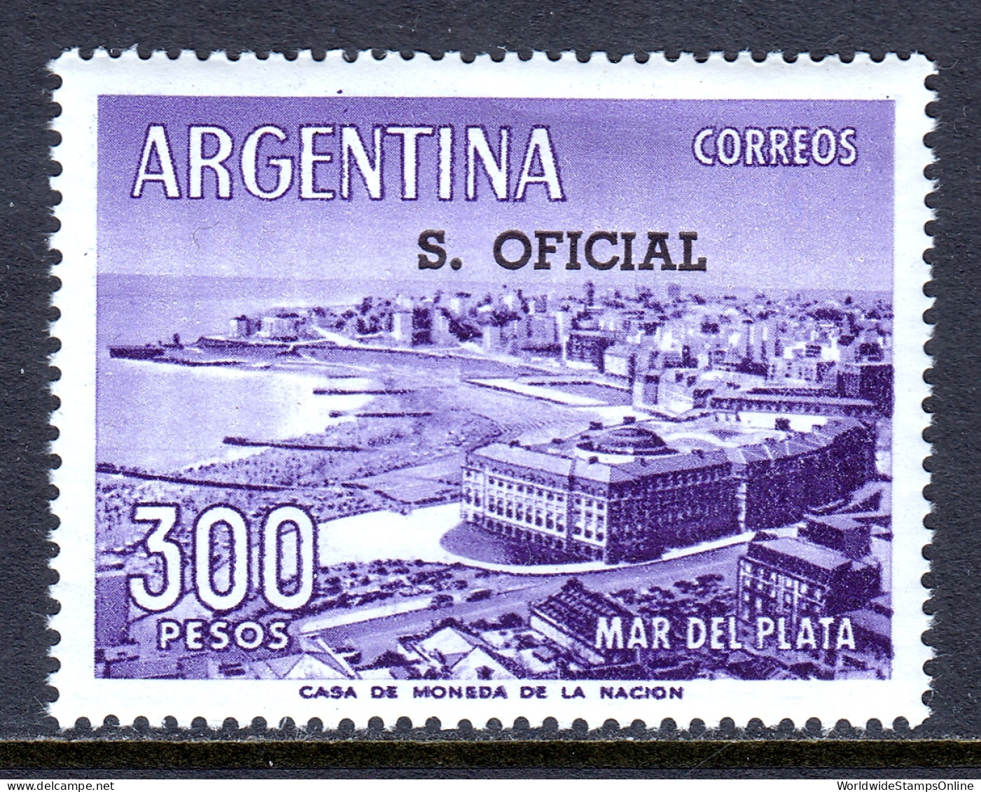 Argentina - Scott #O145 - MNH - SCV $7.50 - Service