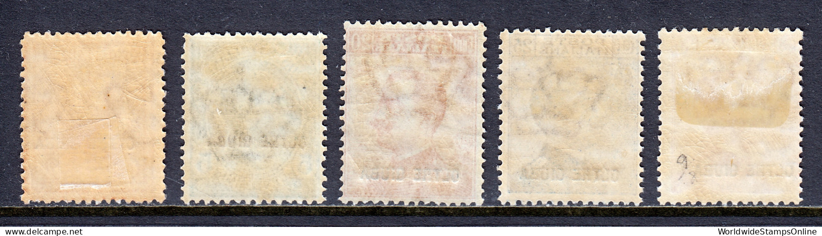 OLTRE GIUBA — SCOTT 2/8 — 1925 OVERPRINTS — MH — SCV $22 - Oltre Giuba