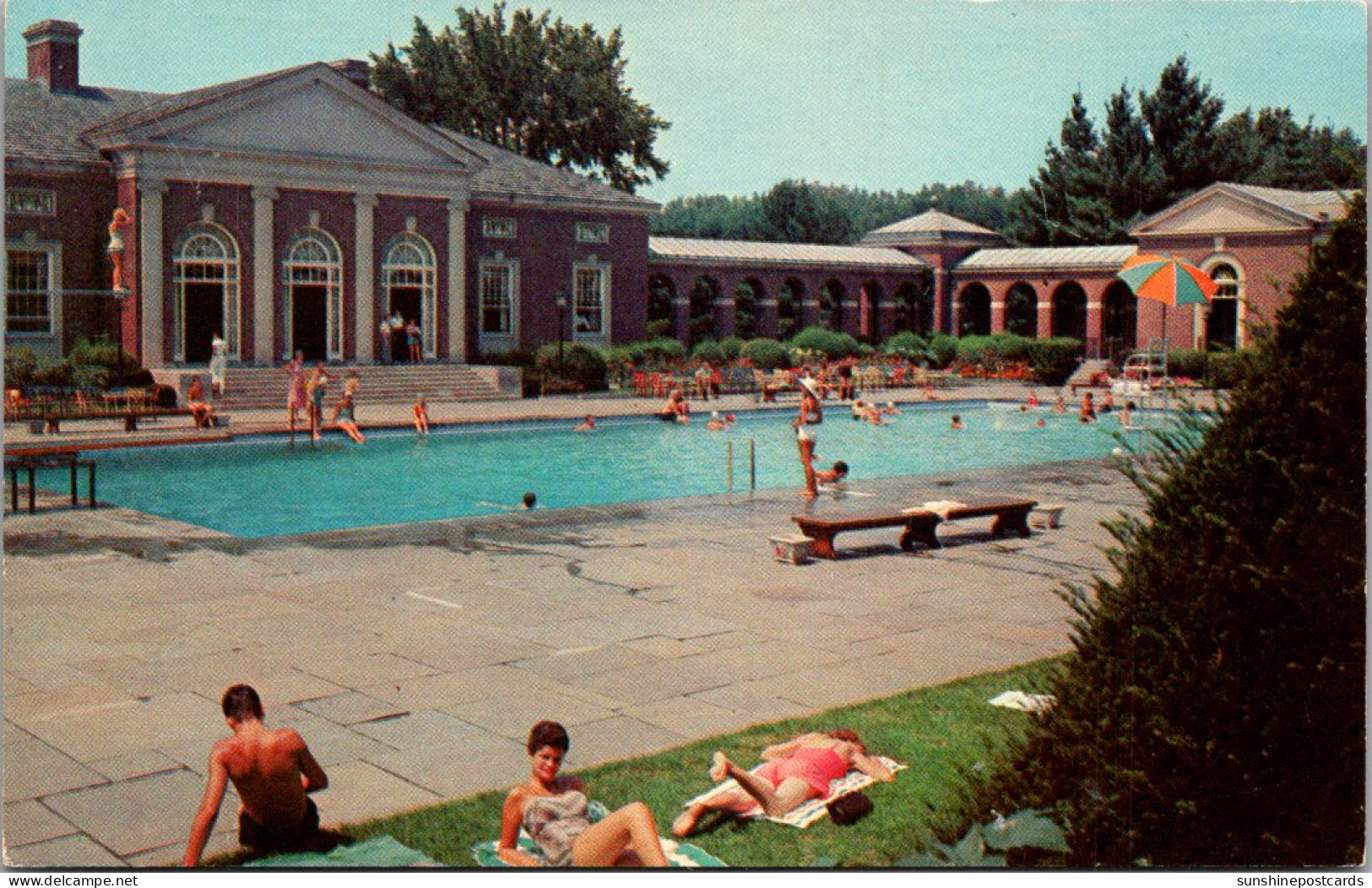 New York Saratoga Springs The Pool In The Pines Saratoga Spa - Saratoga Springs