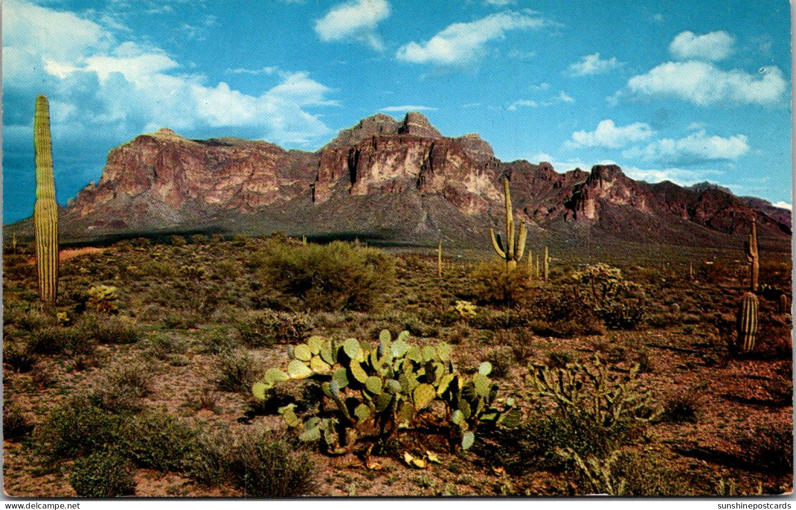 Arizona Mesa The Superstition Range - Mesa