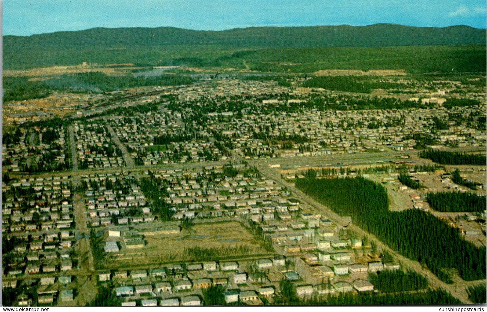 Canada British Columbia Aerial View Prince George - Prince George