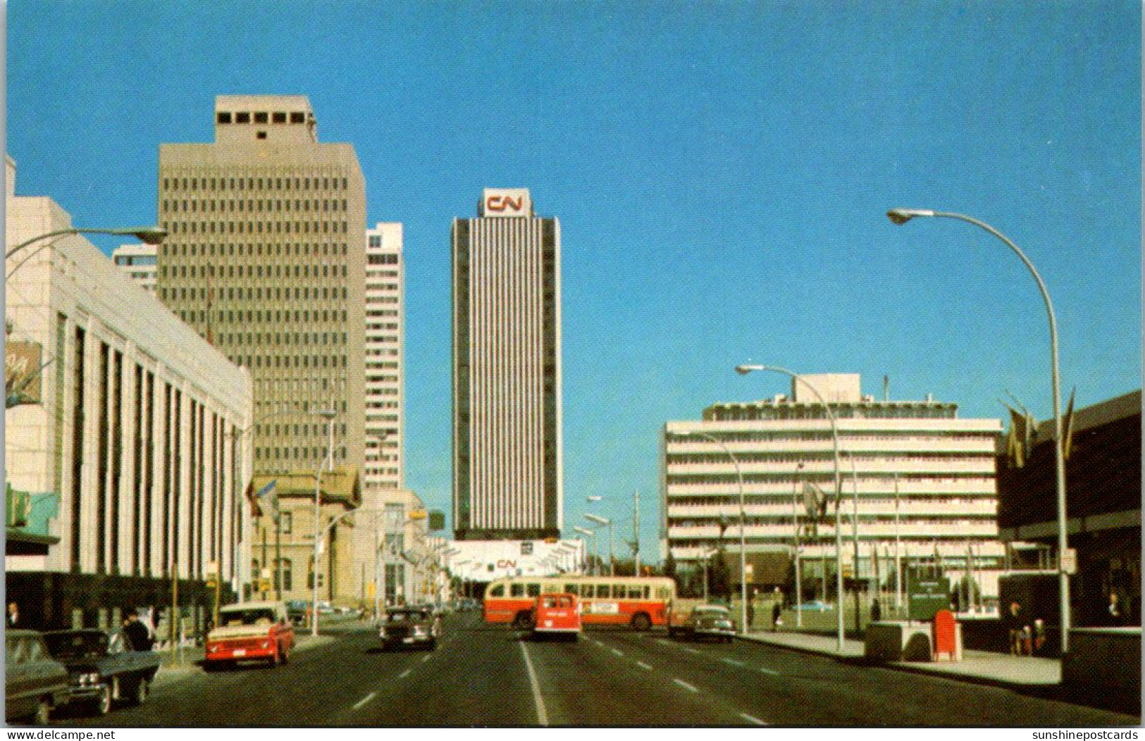 Canada Edmonton City Hall And CN Towers - Edmonton