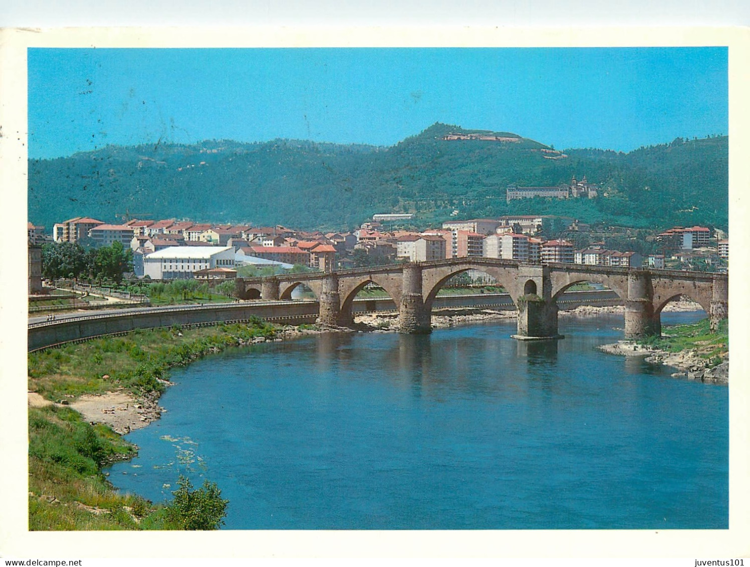 CPSM Orense-Puente Romano Sobre El Rio Miño-Beau Timbre     L2202 - Orense