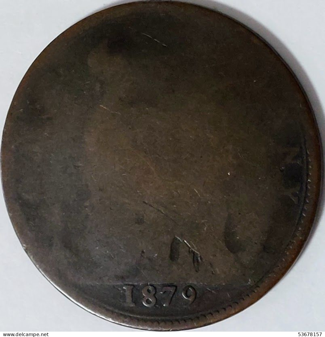 Great Britain - Penny 1879, KM# 755 (#2300) - D. 1 Penny