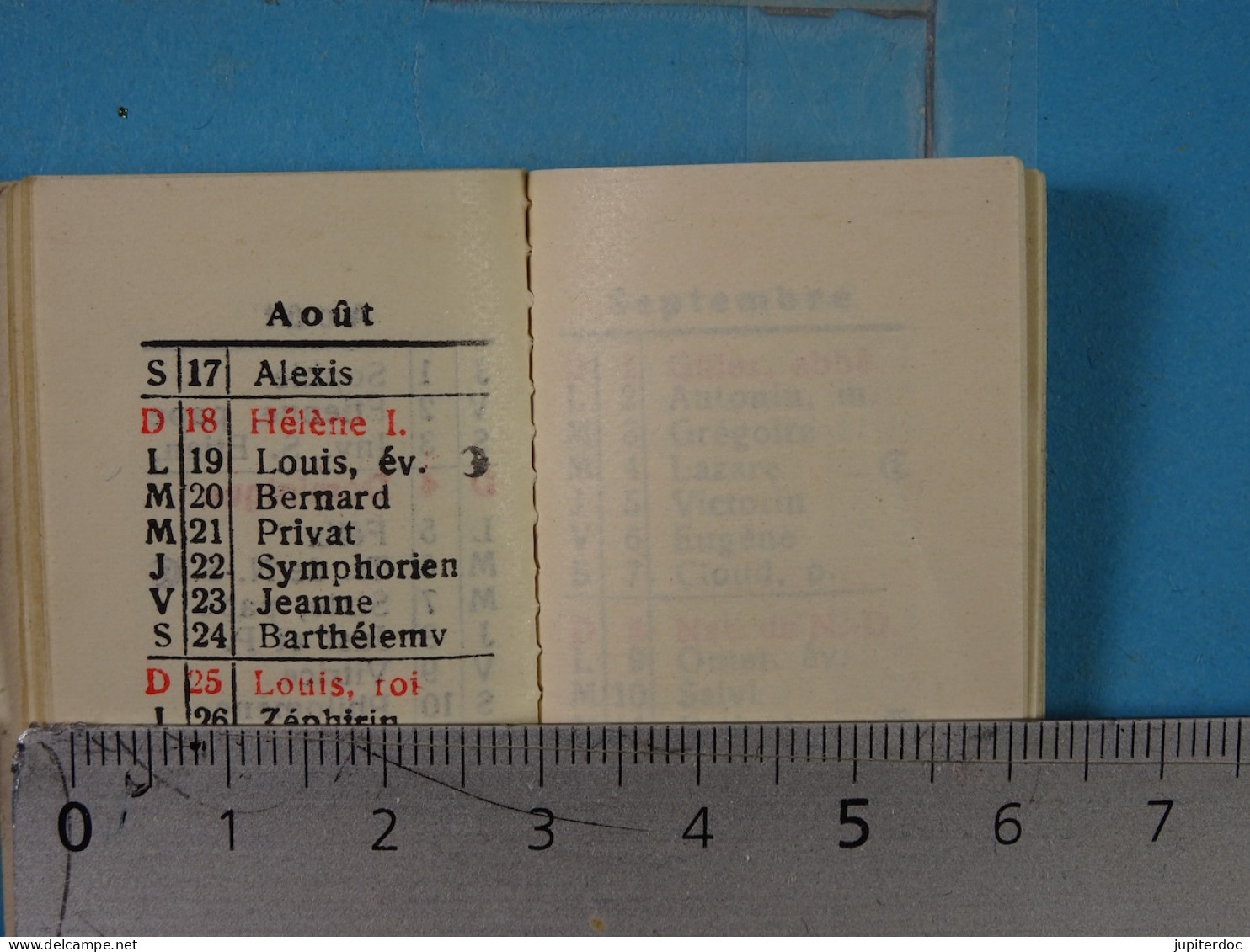 Calendrier De Poche Almanach-bijou Pour Porte-monnaie 1912 (3,5 Cm X 5,5 Cm) - Tamaño Pequeño : 1901-20