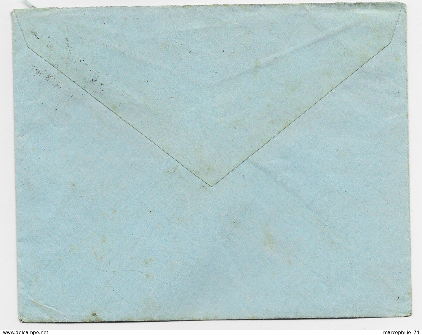 INDOCHINE TCH'ONG KING 12C SOLO LETTRE COVER HANOI 1927 TONKIN TO FRANCE - Cartas & Documentos