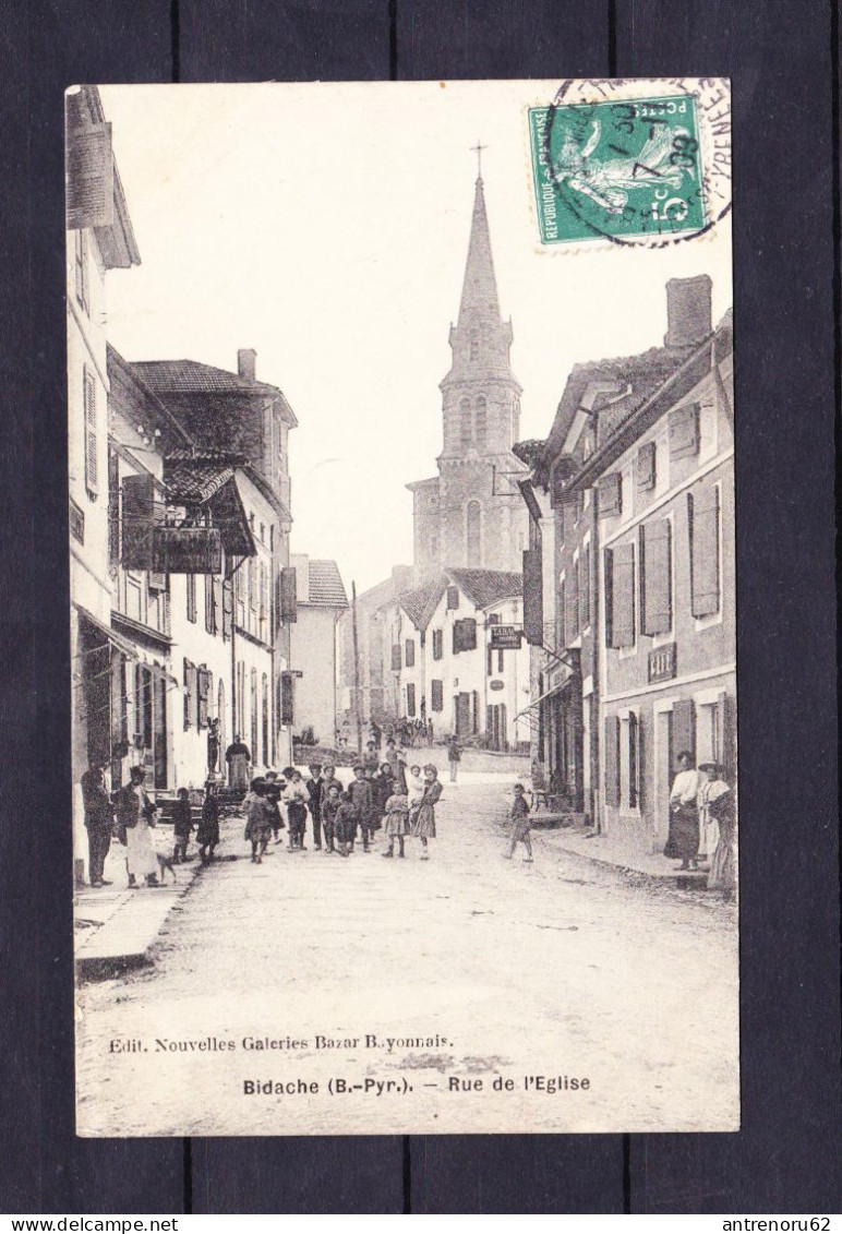 POSTCARD-FRANCE-BIDACHE-SEE-SCAN - Bidache