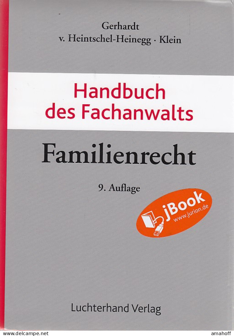 Handbuch Des Fachanwalts Familienrecht - Rechten