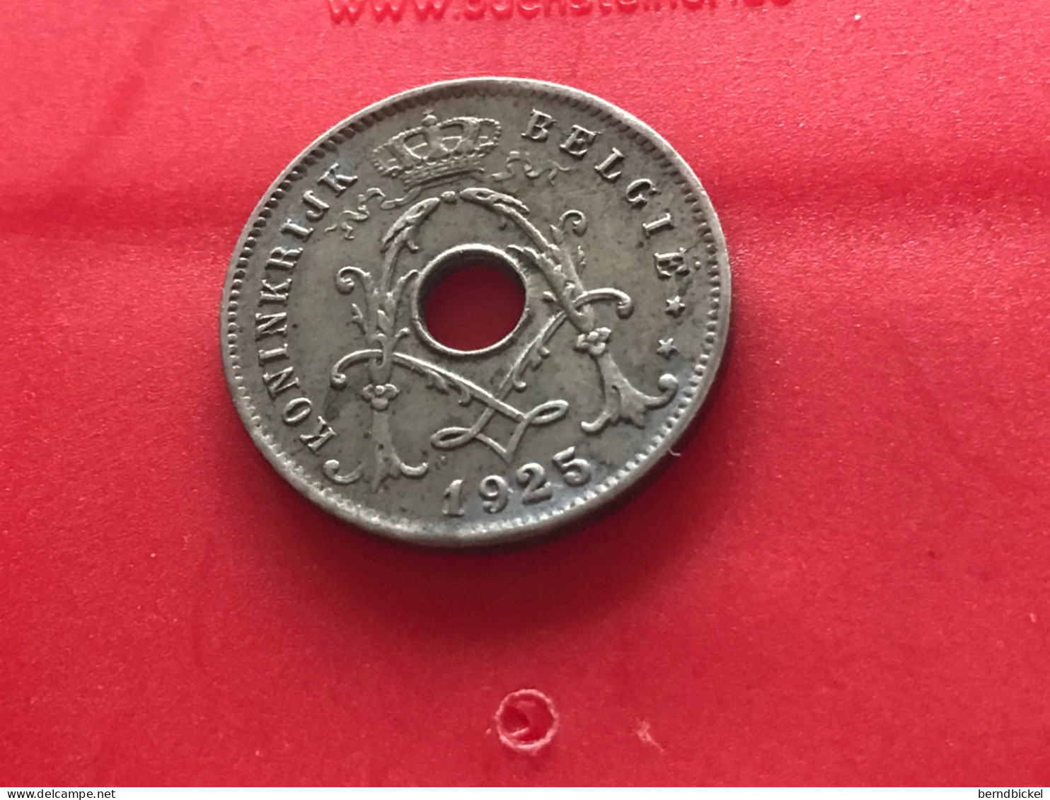 Münze Münzen Umlaufmünze Belgien 5 Centimes 1925 Belgie - 10 Centimes