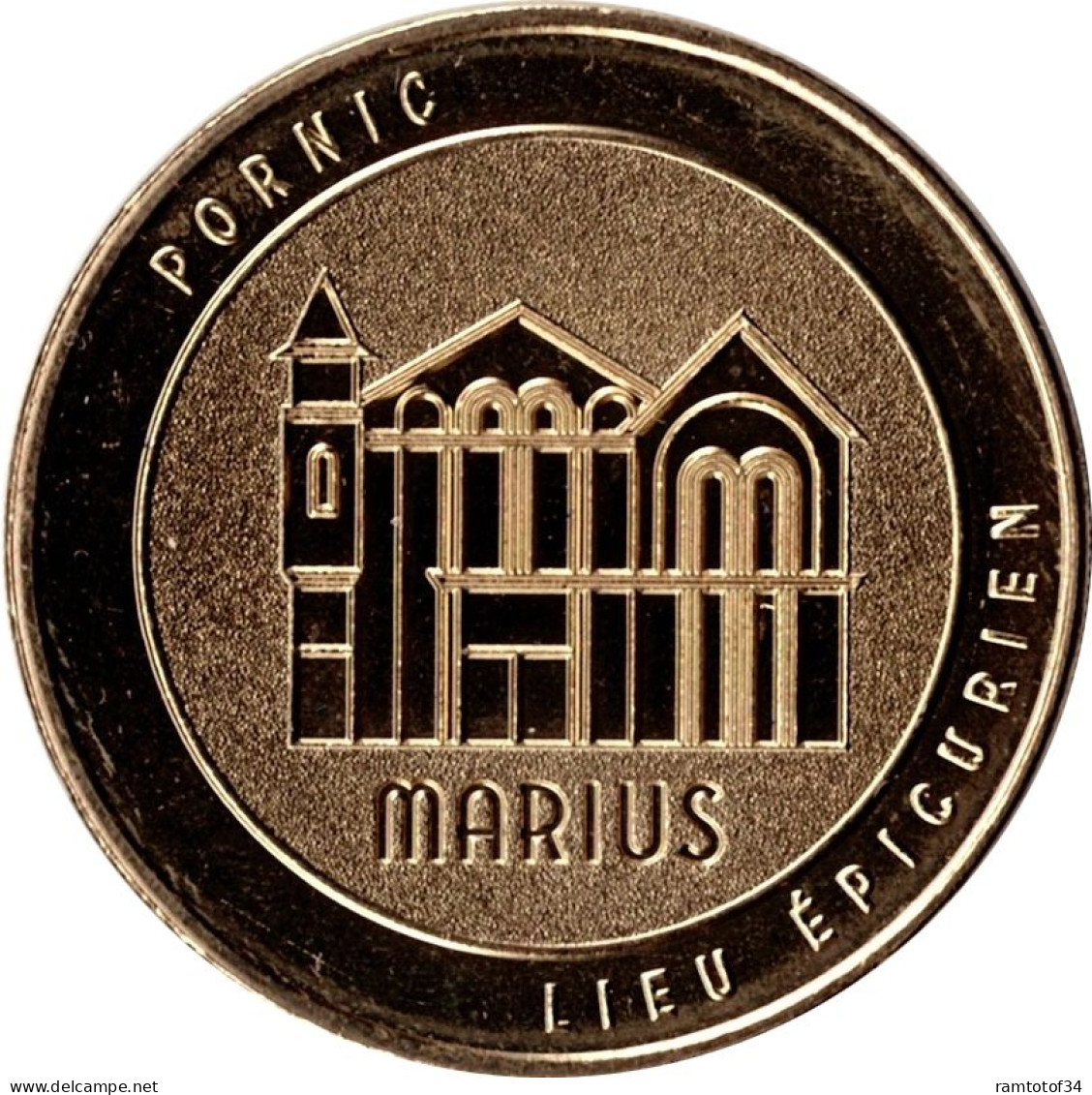 2022 MDP403 - PORNIC - Lieu épicurien (Marius) / MONNAIE DE PARIS - 2022