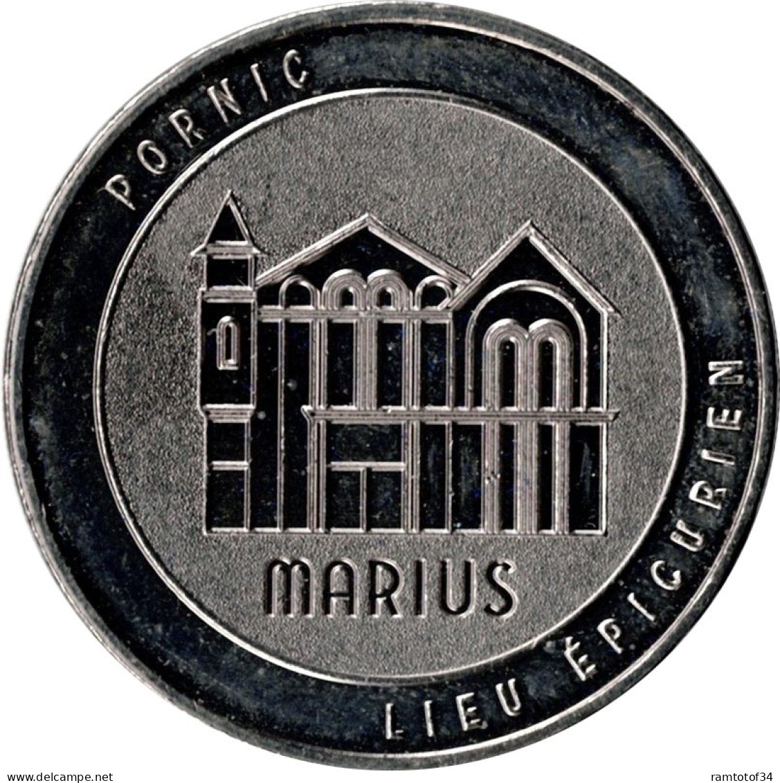 2022 MDP404 - PORNIC - Lieu épicurien (Marius) / MONNAIE DE PARIS - 2022