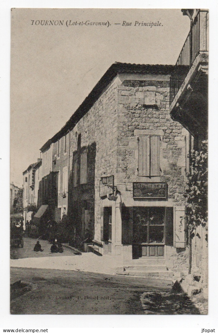 47 LOT ET GARONNE - TOURNON Rue Principale - Tournon D'Agenais