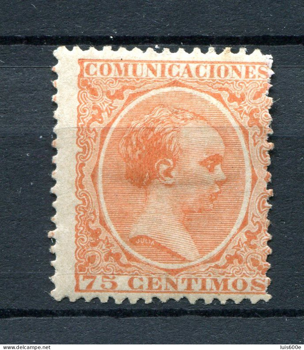 1889/1901.ESPAÑA.EDIFIL 225*.NUEVO CON FIJASELLOS(MH).CATALOGO 285€ - Nuevos