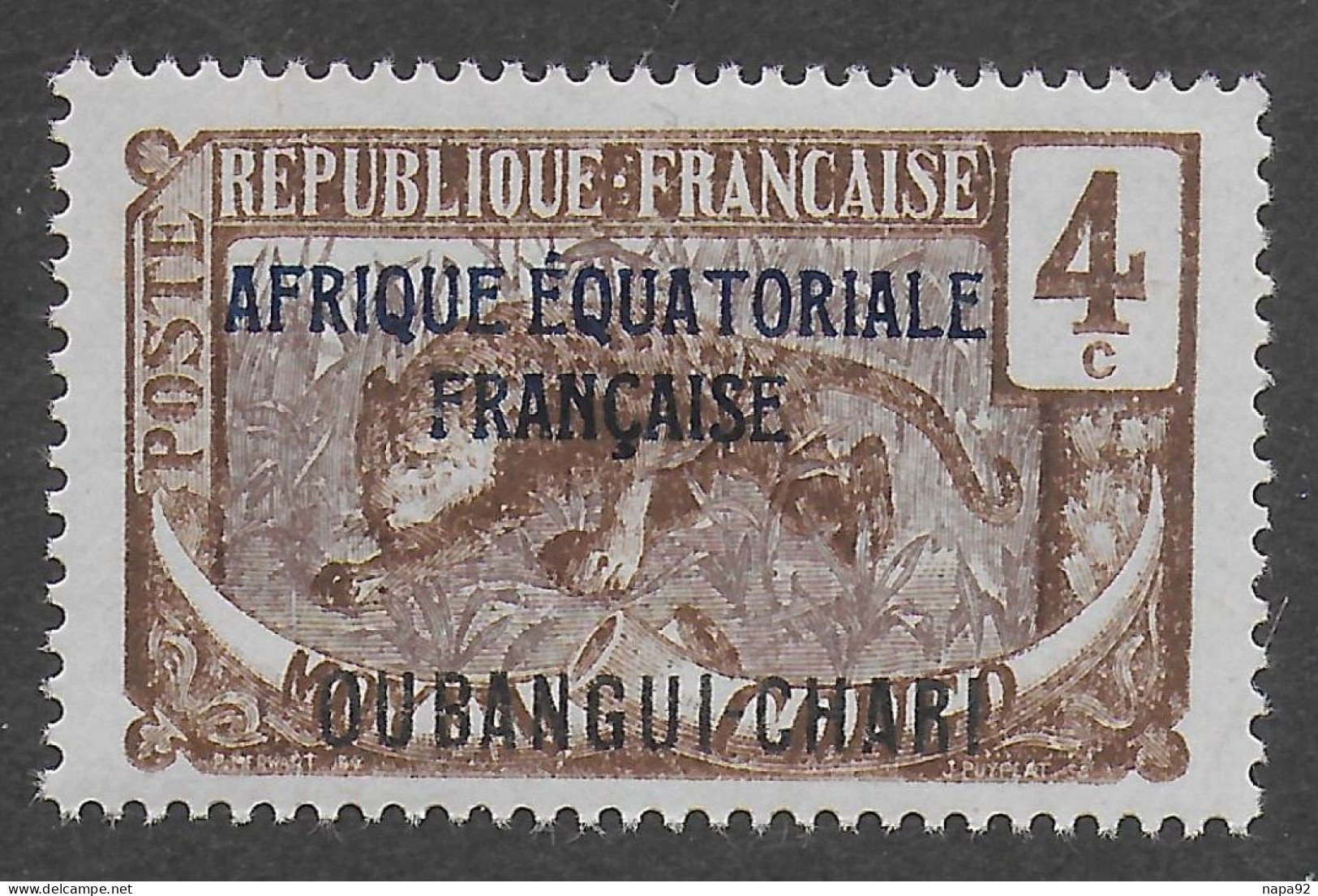 OUBANGUI-CHARI  1924 - YT 45** - Neufs