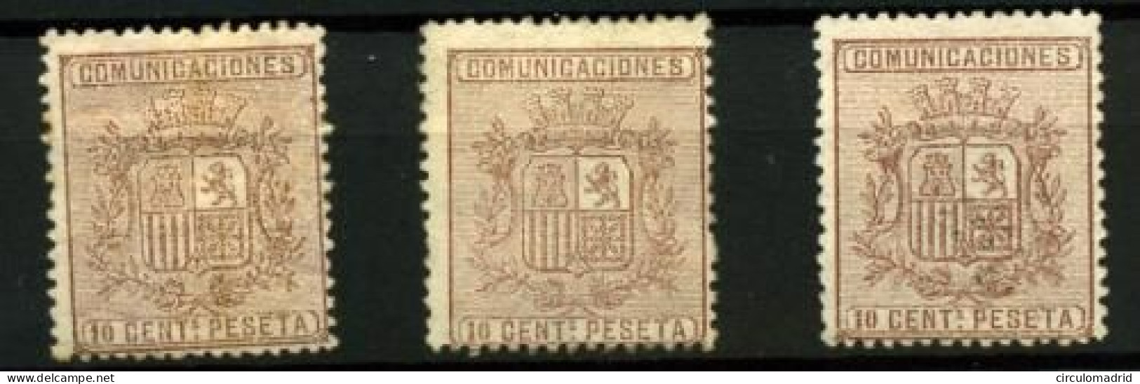 España Nº 153. Año 1874 - Usados