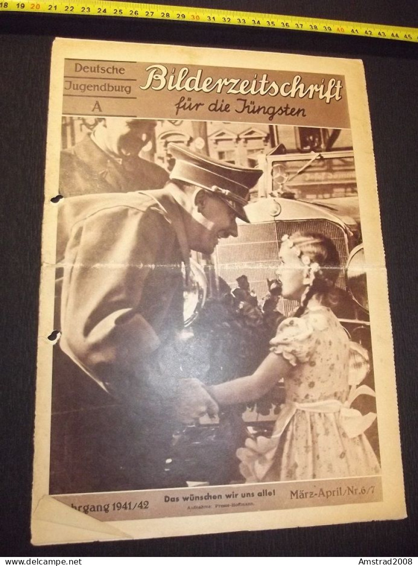 1941 - DEUTSCHE JUNDBURG - BILDERZEITSCHRIFT - GERMANY - GERMANIA THIRD REICH - ALLEMAGNE - DEUTSCHLAND - Hobby & Verzamelen