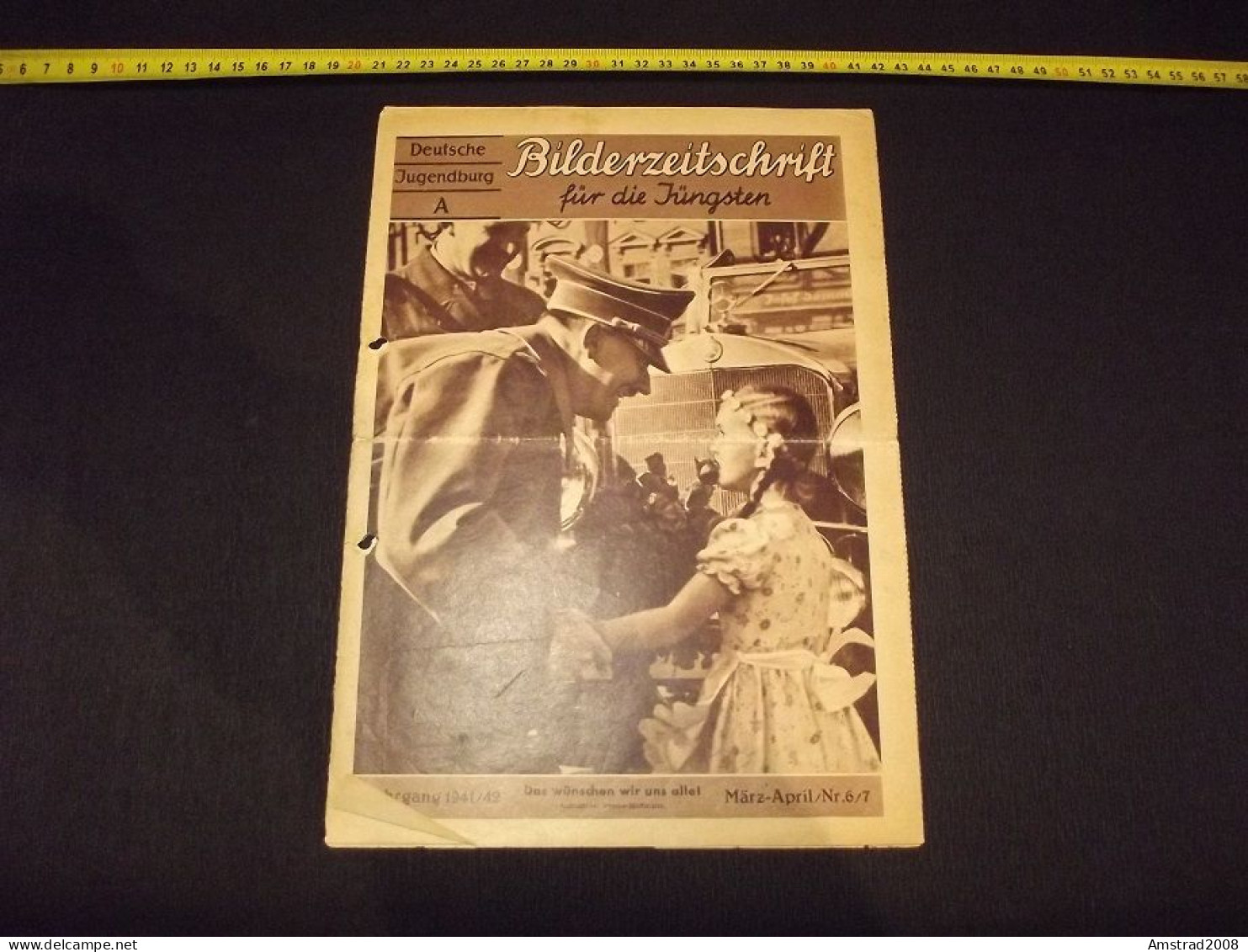 1941 - DEUTSCHE JUNDBURG - BILDERZEITSCHRIFT - GERMANY - GERMANIA THIRD REICH - ALLEMAGNE - DEUTSCHLAND - Hobby & Verzamelen