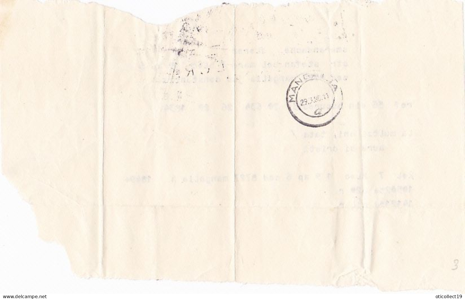 TELEGRAPH, TELEGRAMME SENT FROM BUCHAREST TO MANGALIA, 1980, ROMANIA - Telegraphenmarken