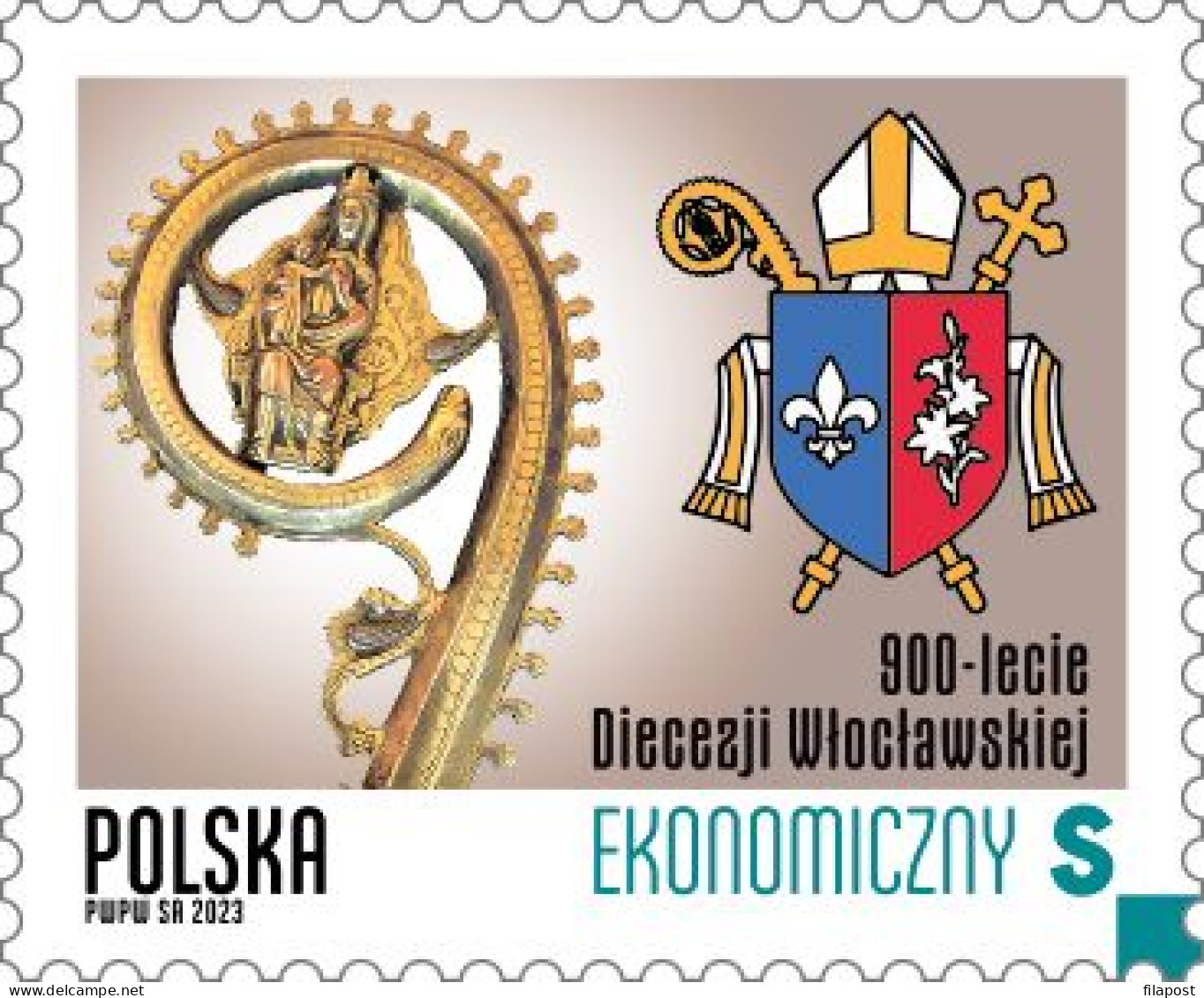 Poland 2023 900th Anniversary Of The Diocese Of Włocławek Bull Of Pope Eugenius III  MNH** New!!! - Autres & Non Classés