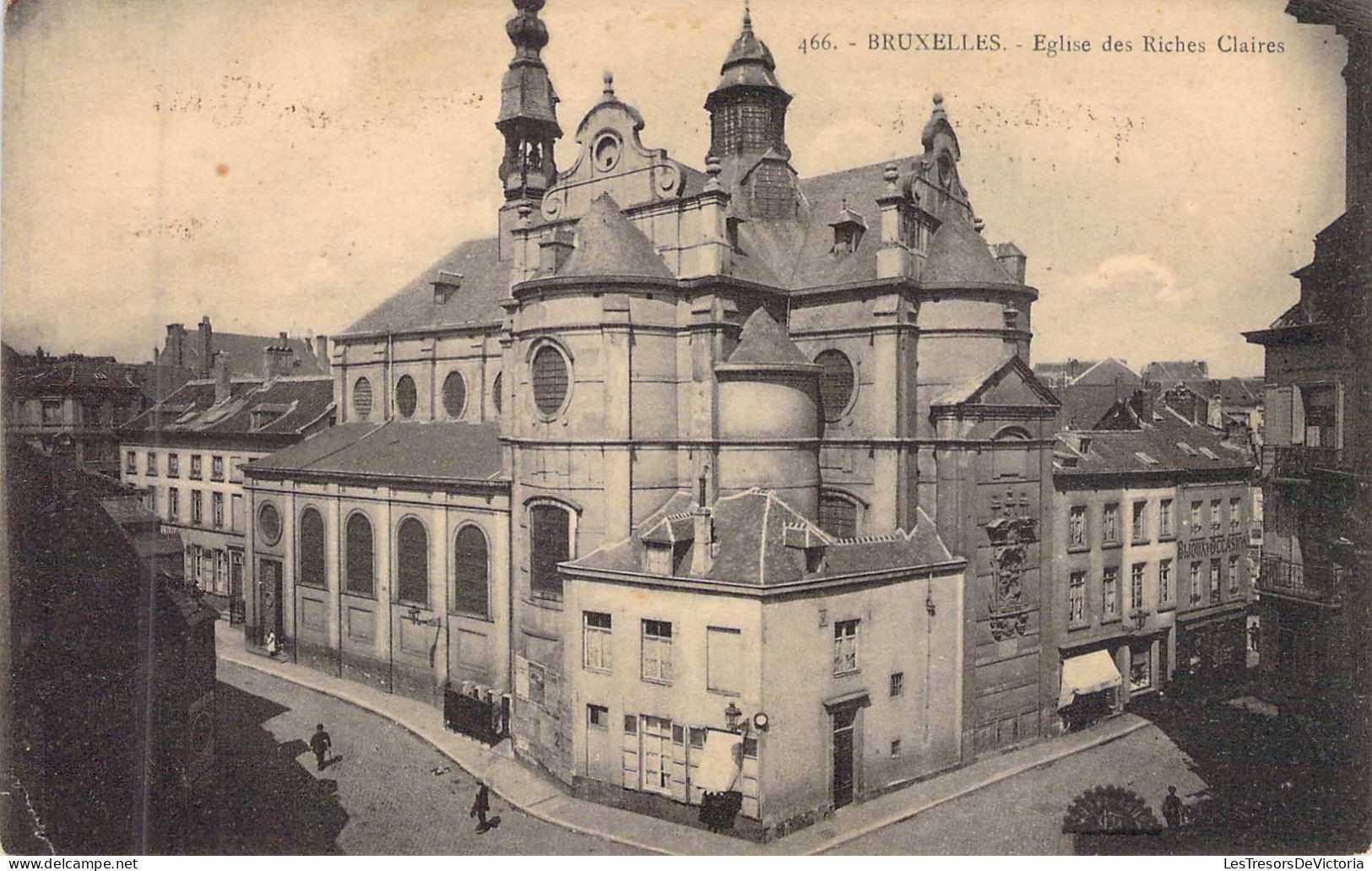 BELGIQUE - BRUXELLES - Eglise Des Riches Claires - Carte Postale Ancienne - Bruxelles (Città)