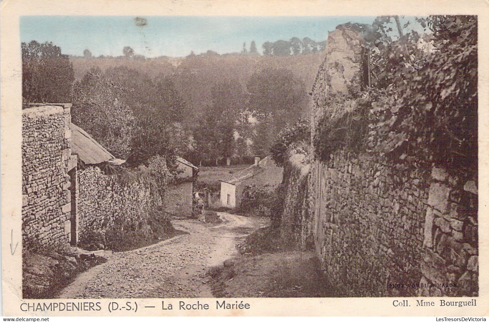 FRANCE - 79 - CHAMPDENIERS - La Roche Mariée - Carte Postale Ancienne - Champdeniers Saint Denis