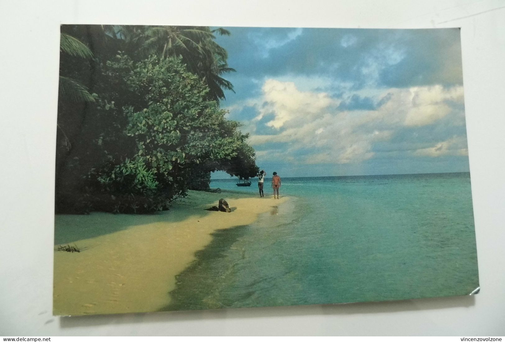 Cartolina Viaggiata  "MALDIVES" 1988 - Maldivas