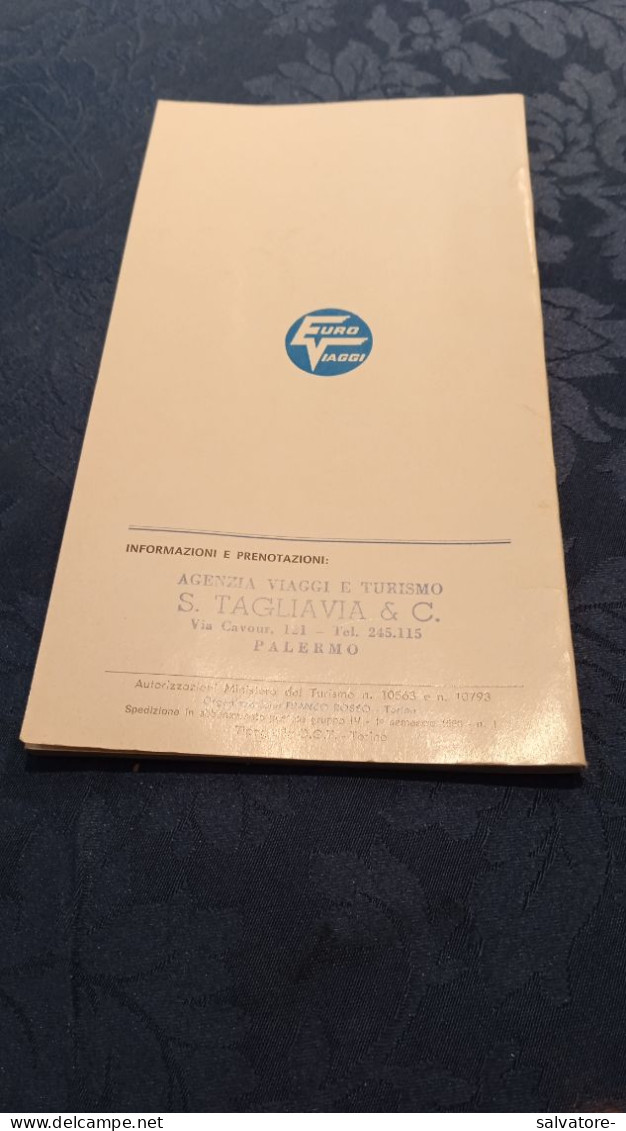 VIAGGI IN AEREO 1966-67 - Materiale Promozionale