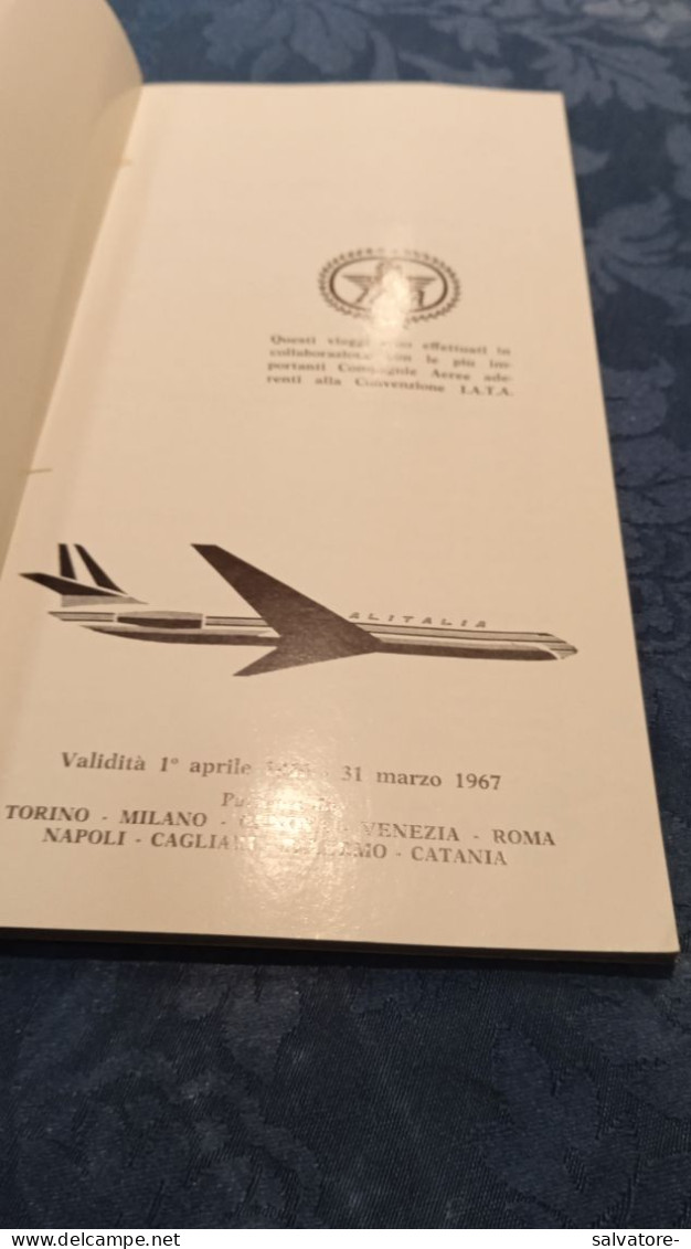 VIAGGI IN AEREO 1966-67 - Giveaways