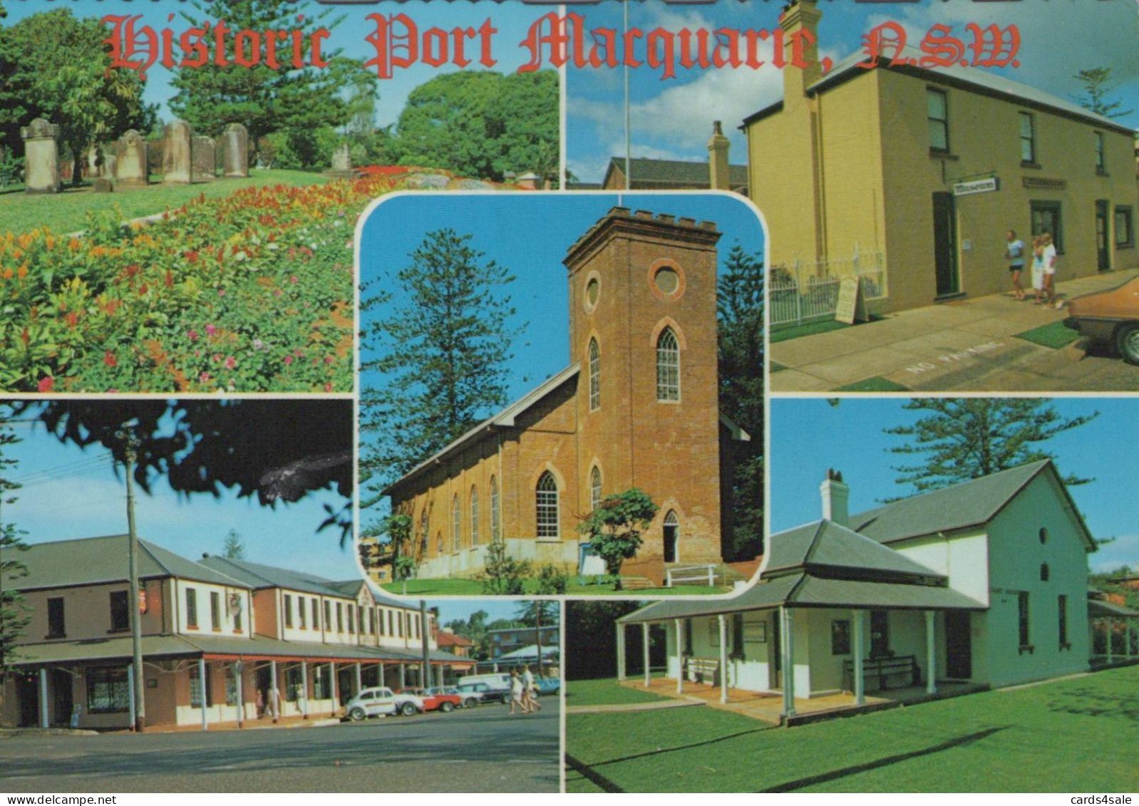 Port Macquarie N.S.W Historic Garden - St Thomas Church Of England - Port Macquarie