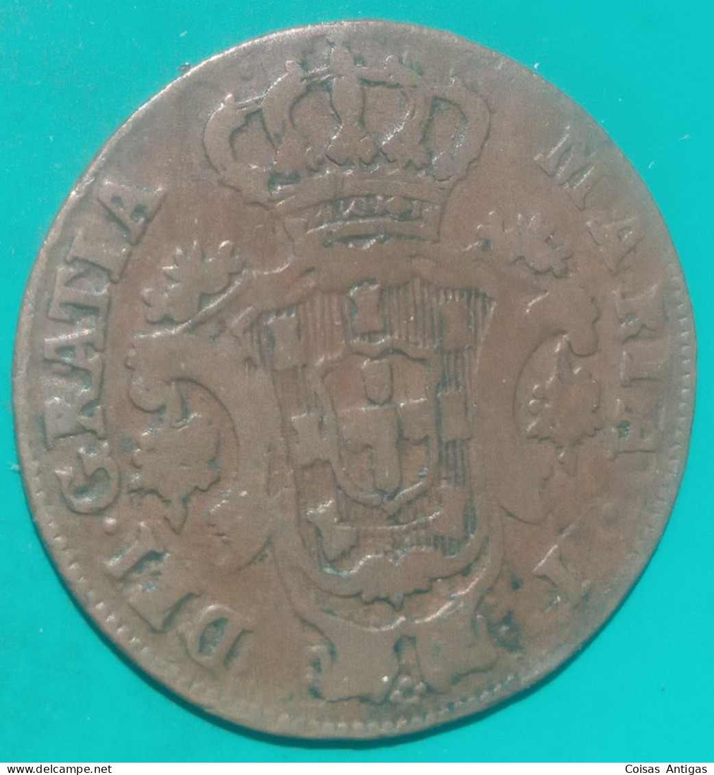 5 Réis 1795 D. Maria I Portugal/Açores (Recunhada) - Azores