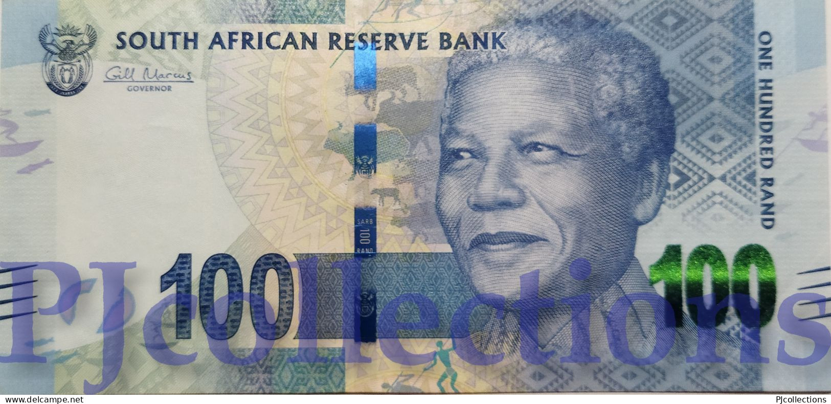 SOUTH AFRICA 100 RAND 2012 PICK 136 XF+ - Afrique Du Sud