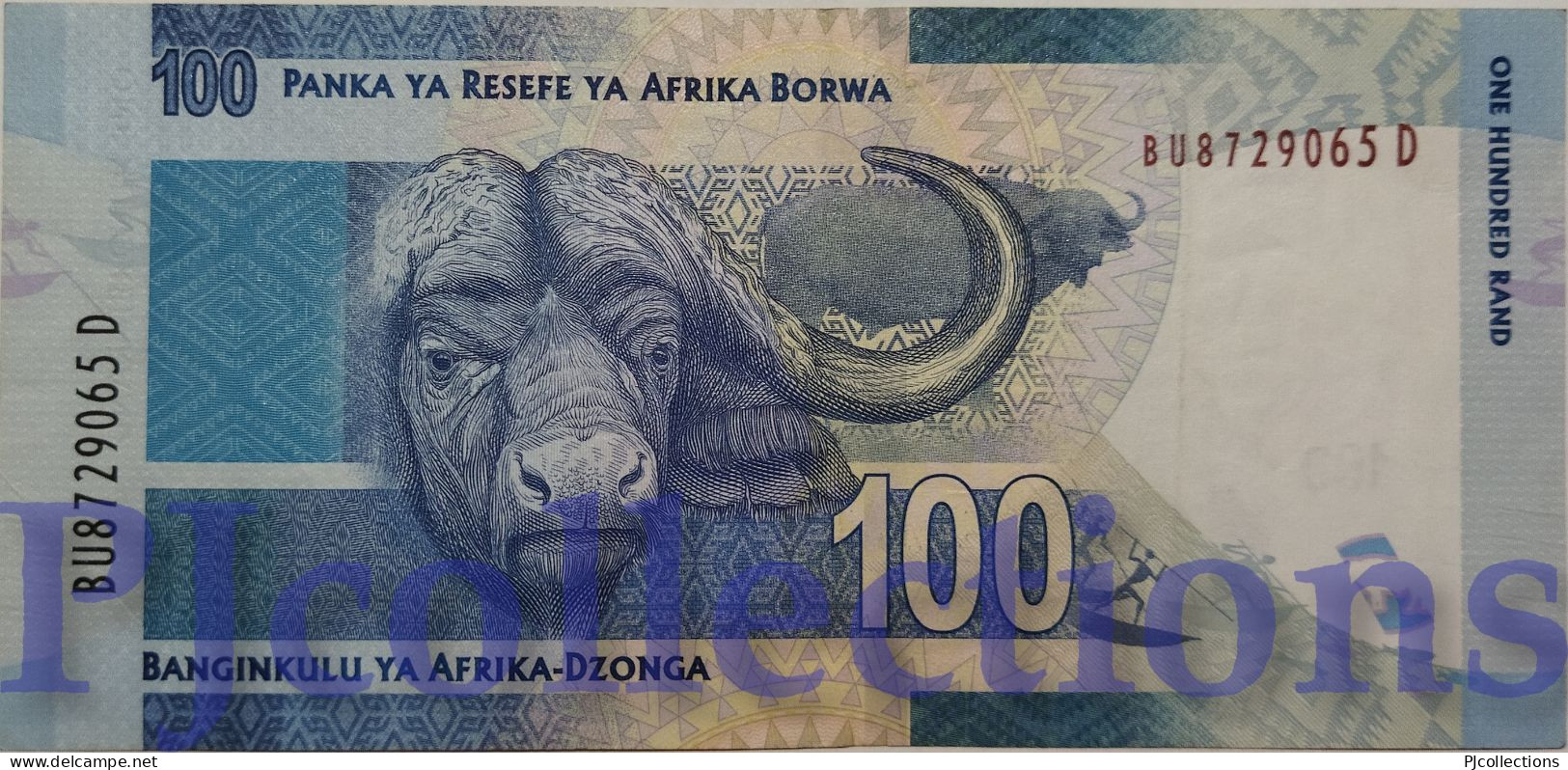 SOUTH AFRICA 100 RAND 2012 PICK 136 XF+ - Zuid-Afrika