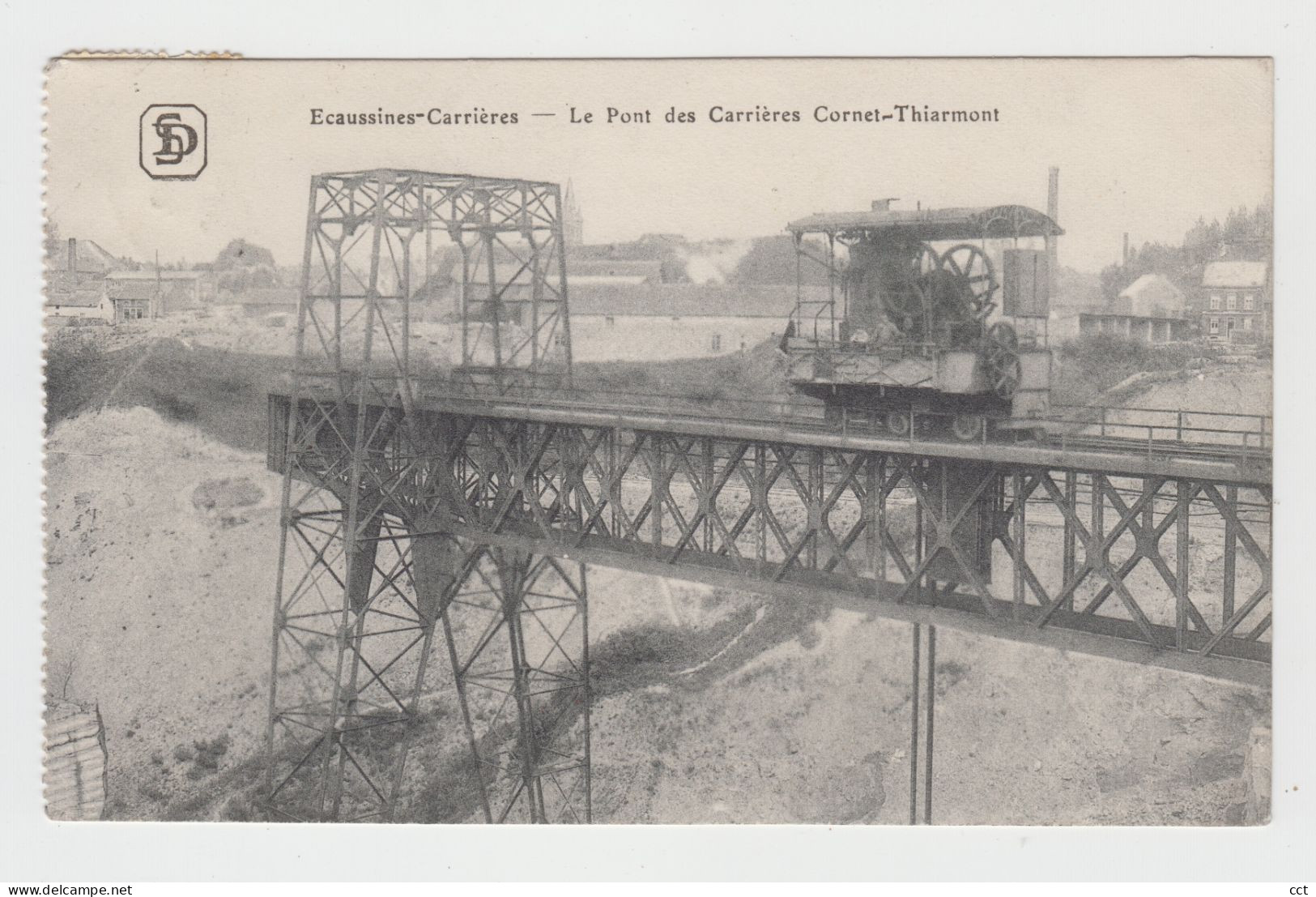 Ecaussinnes   Carrières  Le Pont Des Carrières Cornet-Thiarmont - Ecaussinnes