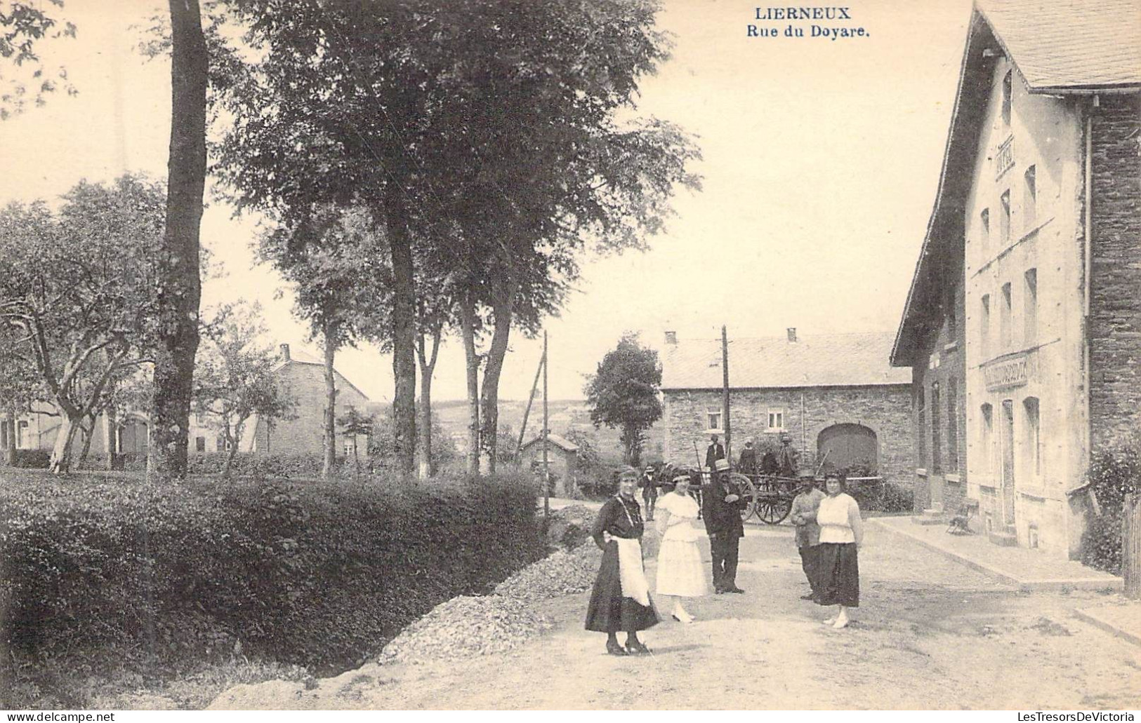 BELGIQUE - LIEGE - LIERNEUX - Rue Du Doyare - Carte Postale Ancienne - Lierneux