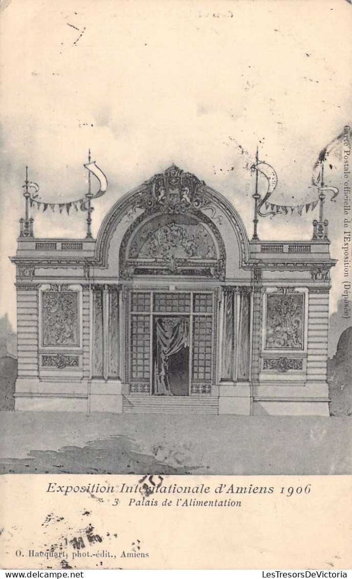 FRANCE - 80 - AMIENS - Exposition 1906 - Palais De L'Alimentation - Carte Postale Ancienne - Amiens